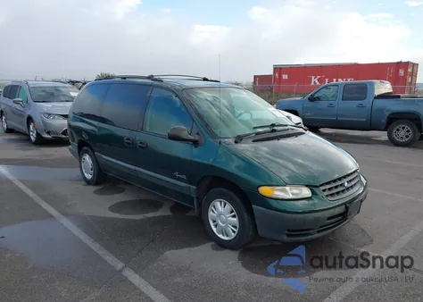 1998 Plymouth Grand Voyager Se из США, поврежденный, VIN 1P4GP44G3WB560984